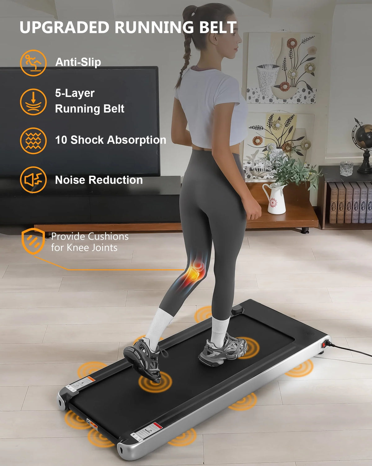 2.5 Walking Pad Under Desk Treadmill C469