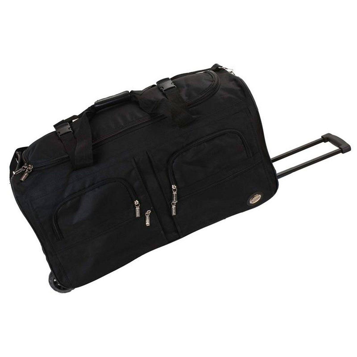 Black 30" Rolling Duffle Bag P74427