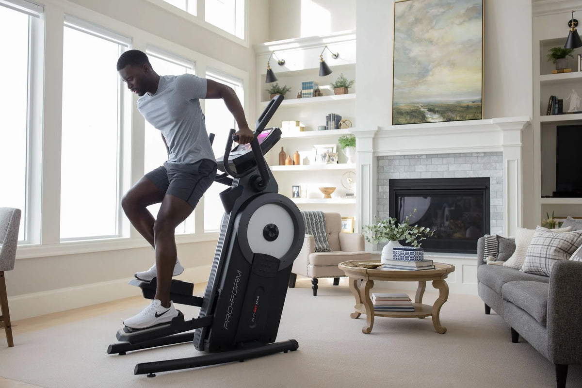 Elliptical with 14” Tilting Touchscreen H46044