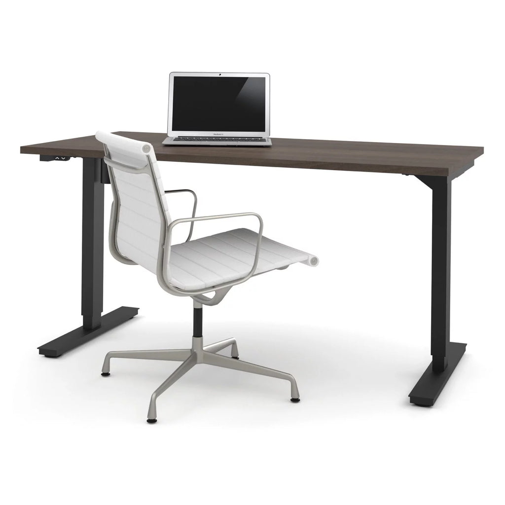 30" x 60" White Adjustable Standing Desk H58901