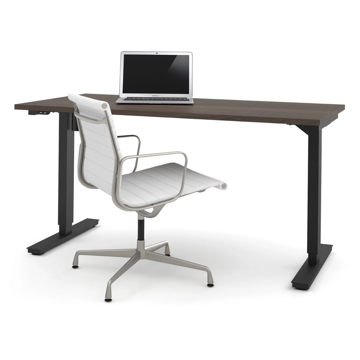 30" x 60" White Adjustable Standing Desk H58901