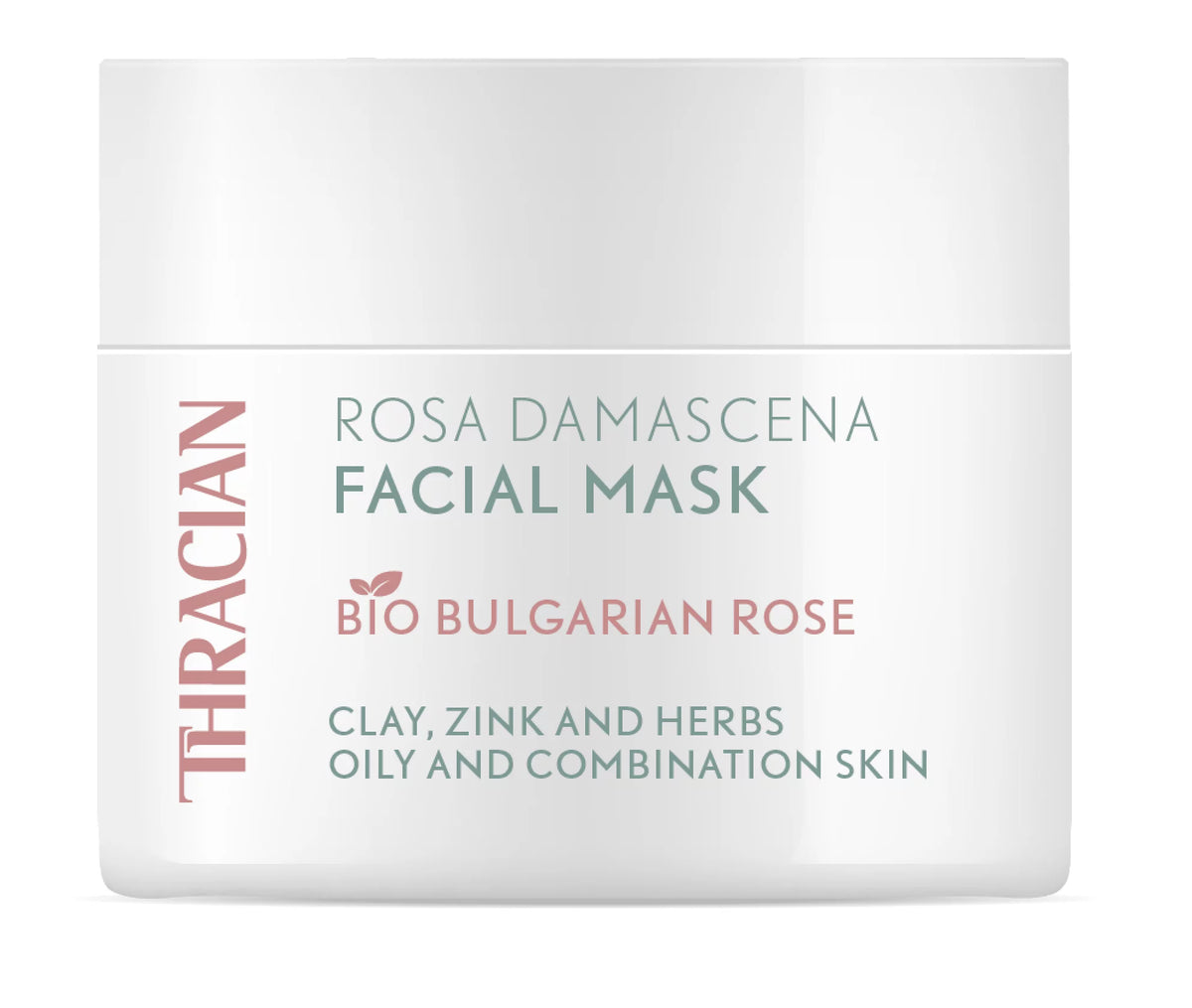 Natural Gentle Cleansing Clay Mask with Zinc, 100 ml O128