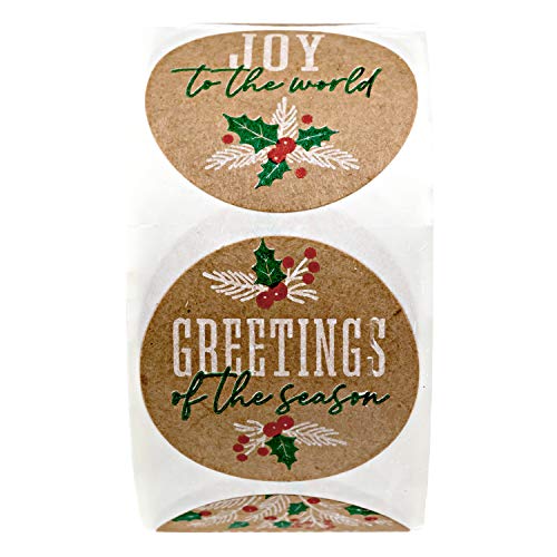 500 Christmas Stickers K420670