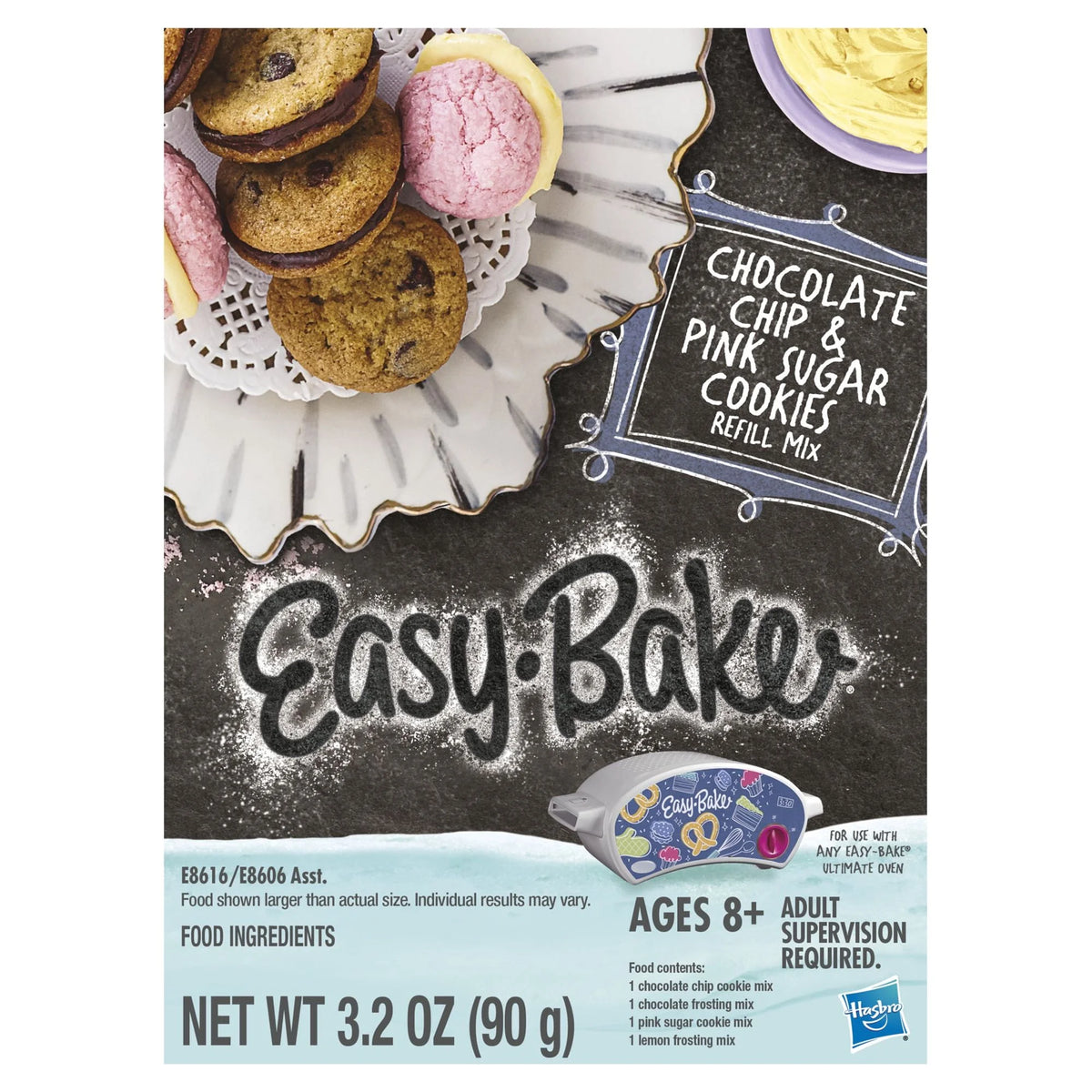 Chocolate Chip and Pink Sugar Cookies Refill Mix, 3.2 oz V83220