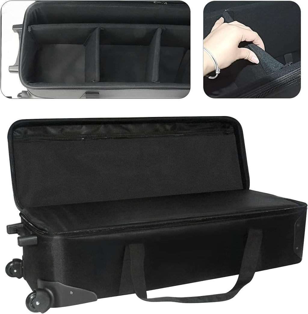 Camera Trolley Case with Padded Compartment and Wheels N65258