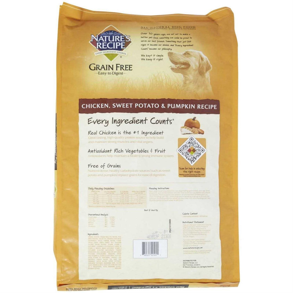 Grain Free Chicken Dry Dog Food L341