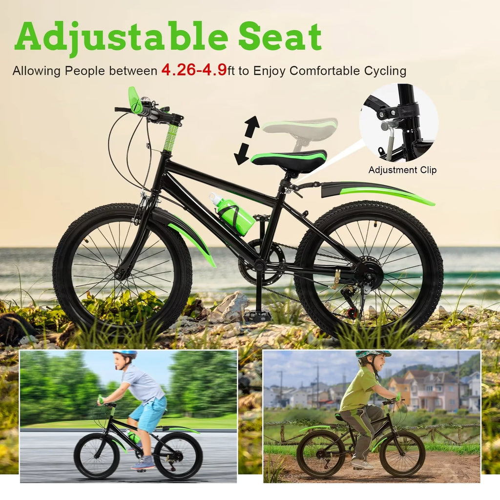 20 in 7 Speeds High Carbon Steel Kids Bike W89315