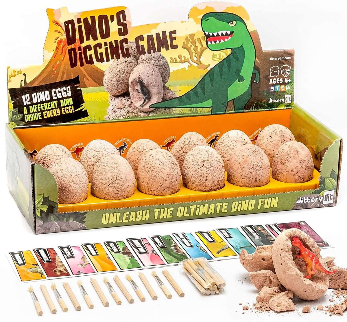 Dinosaur Eggs Stem Toys X5443