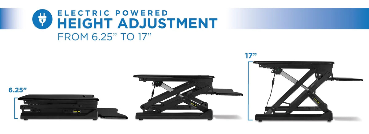 Electric Standing Desk Converter with USB Port H52173