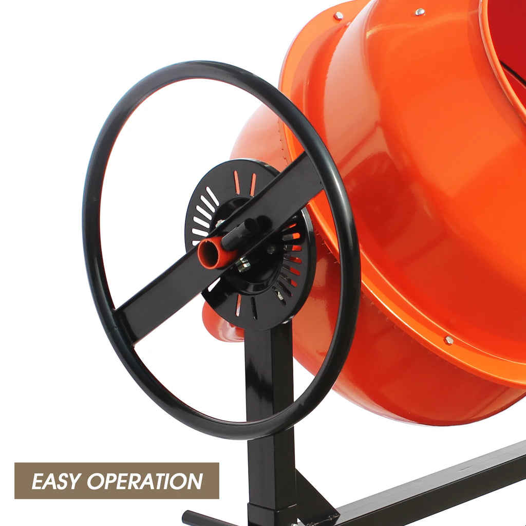 4/5HP Electric Concrete Cement Mixer 5 Cu Ft V43663