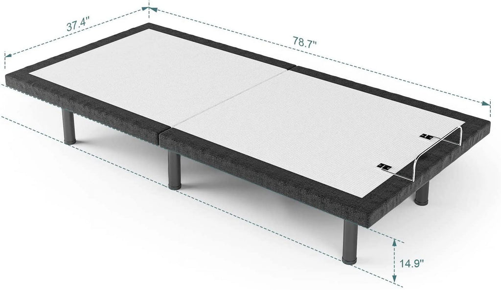 Twin Adjustable Bed Frame with Head and Foot Incline X355112