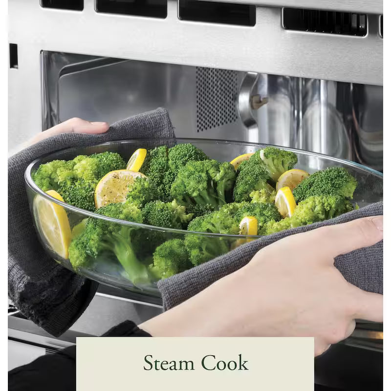Smart Electric Wall Oven and Microwave Combo in Matte Black L655997