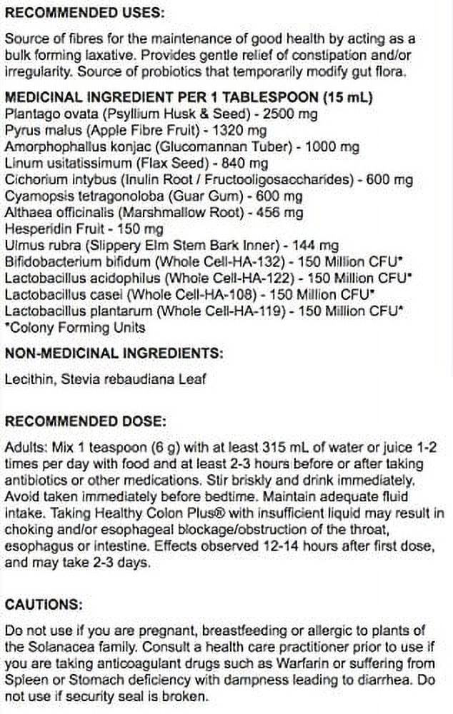Healthy Colon Plus Powder G5260