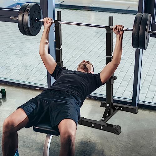 Adjustable Steel Squat Rack Pair 40''-66'' 550lbs X359141