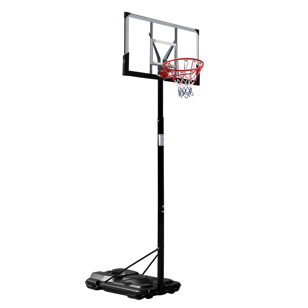44in Portable Adjustable Basketball Hoop with Wheels M3583