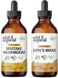 Maitake Mushroom Tincture 4 fl oz & Lion's Mane Tincture 4 fl oz I2602