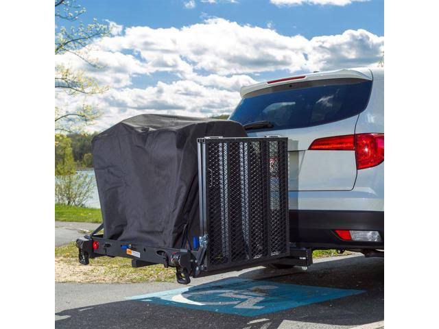 Hitch Carrier with Scooter Cover 500 lb D445