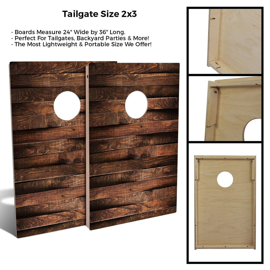Cornhole Set with Lights and Case V697