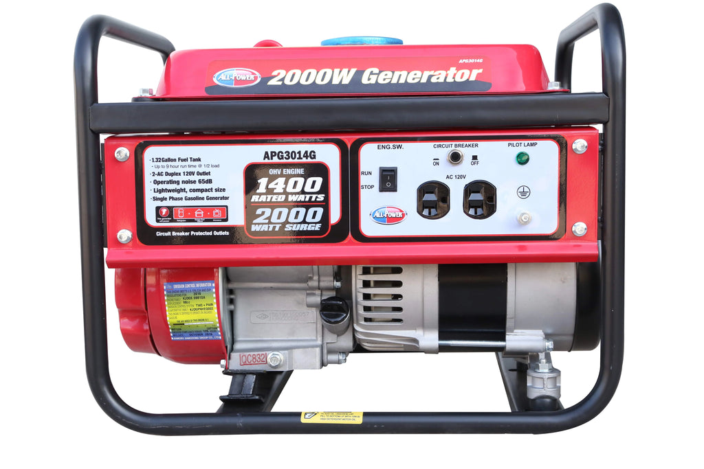 2000 Watt Portable Gas Powered Generator S71818