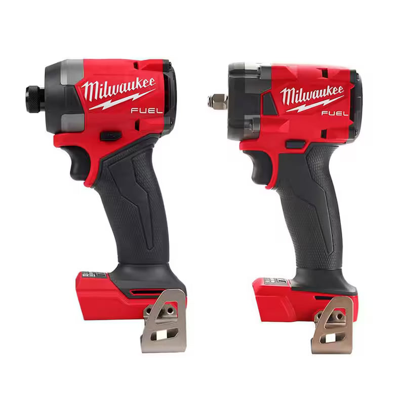 18-Volt Li-Ion Brushless Cordless 1/4 in. Hex Impact Driver & 3/8 in. Compact Impact Wrench T7480