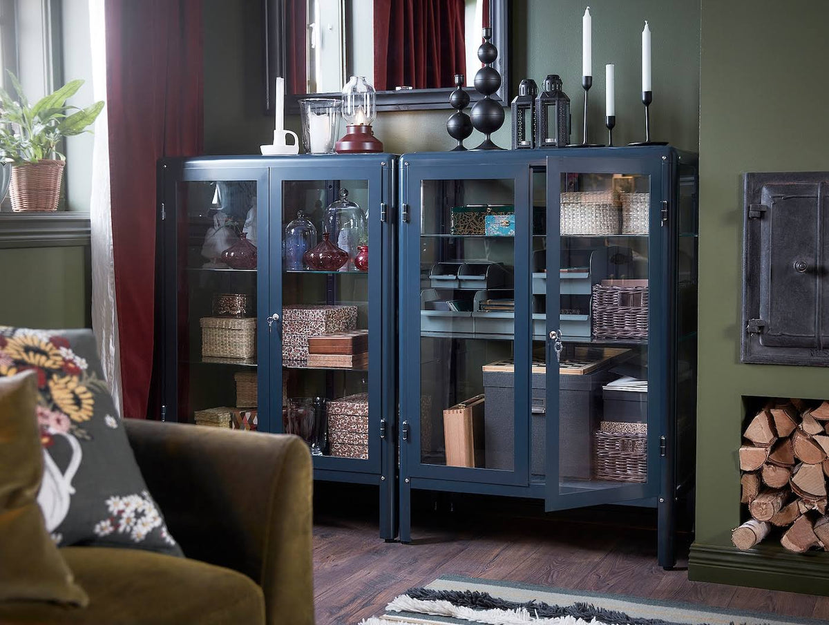 Glass-Door Cabinet C332040