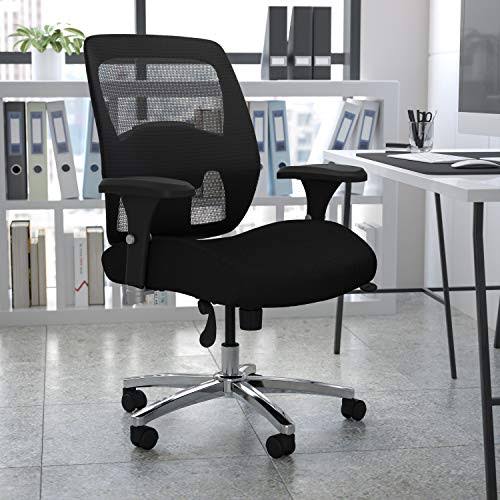 Black Mesh Ergonomic Office Chair L580445