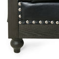 Faux Leather Chesterfield Sofa M54437
