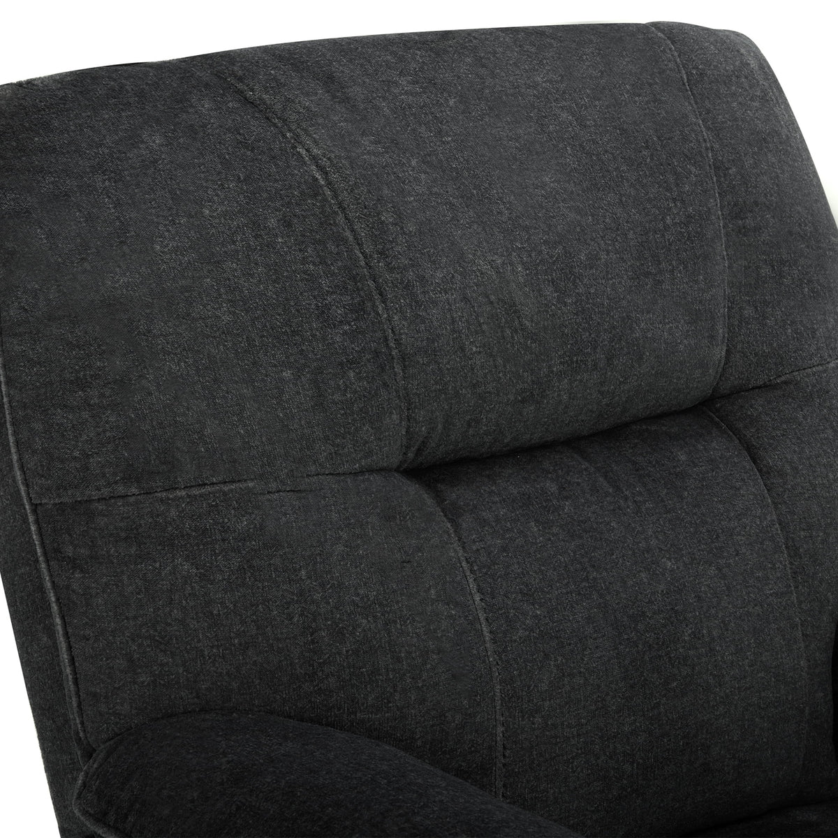 Dark Gray Swivel Glider Rocker Recliner I565055