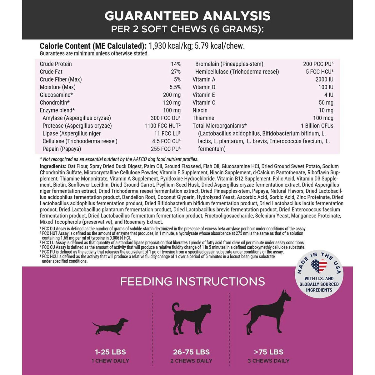 10 in 1 Multivitamin Glucosamine Soft Chews P126190