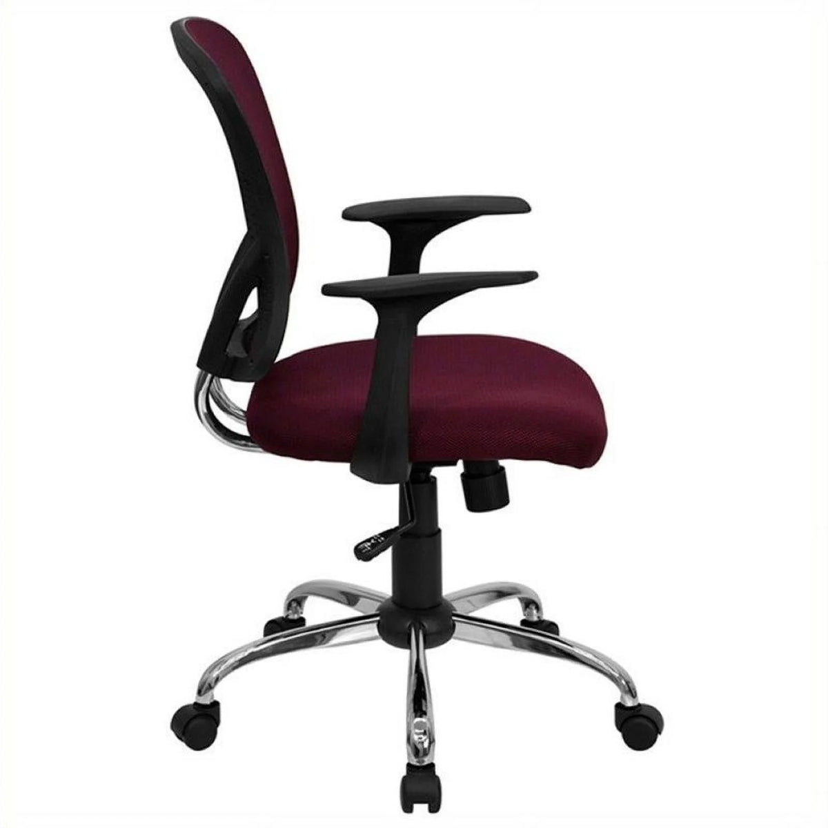 Mid-Back Mesh Office Chair with Chrome Finished Base K48097