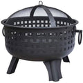 Black 24 inch Firebowl with Wide Rim Z867481