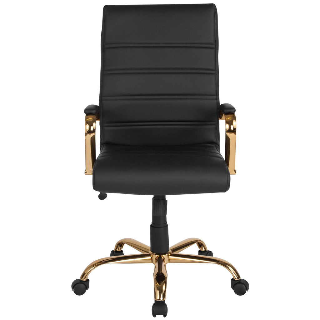 High Back Bonded Leather Executive Swivel Chair G437661