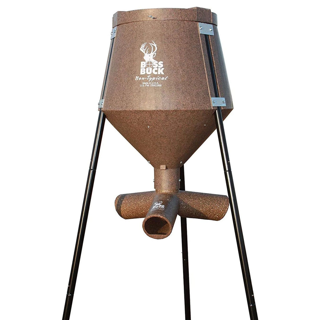 Gravity Fed Tripod Deer Feeder 3 Pack M245265