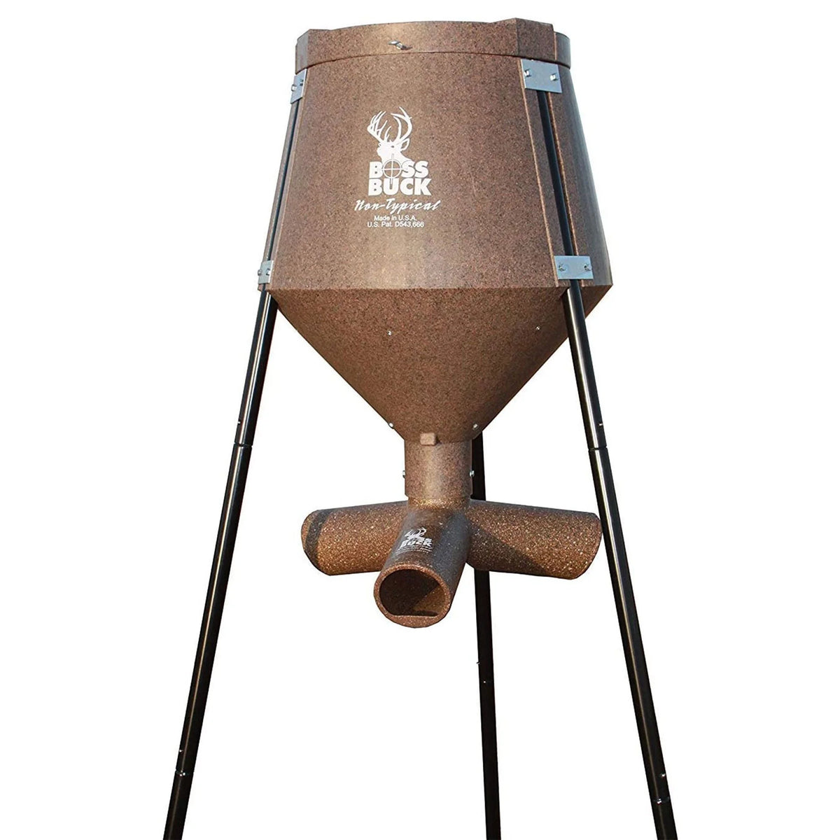 Gravity Fed Tripod Deer Feeder 3 Pack M245265