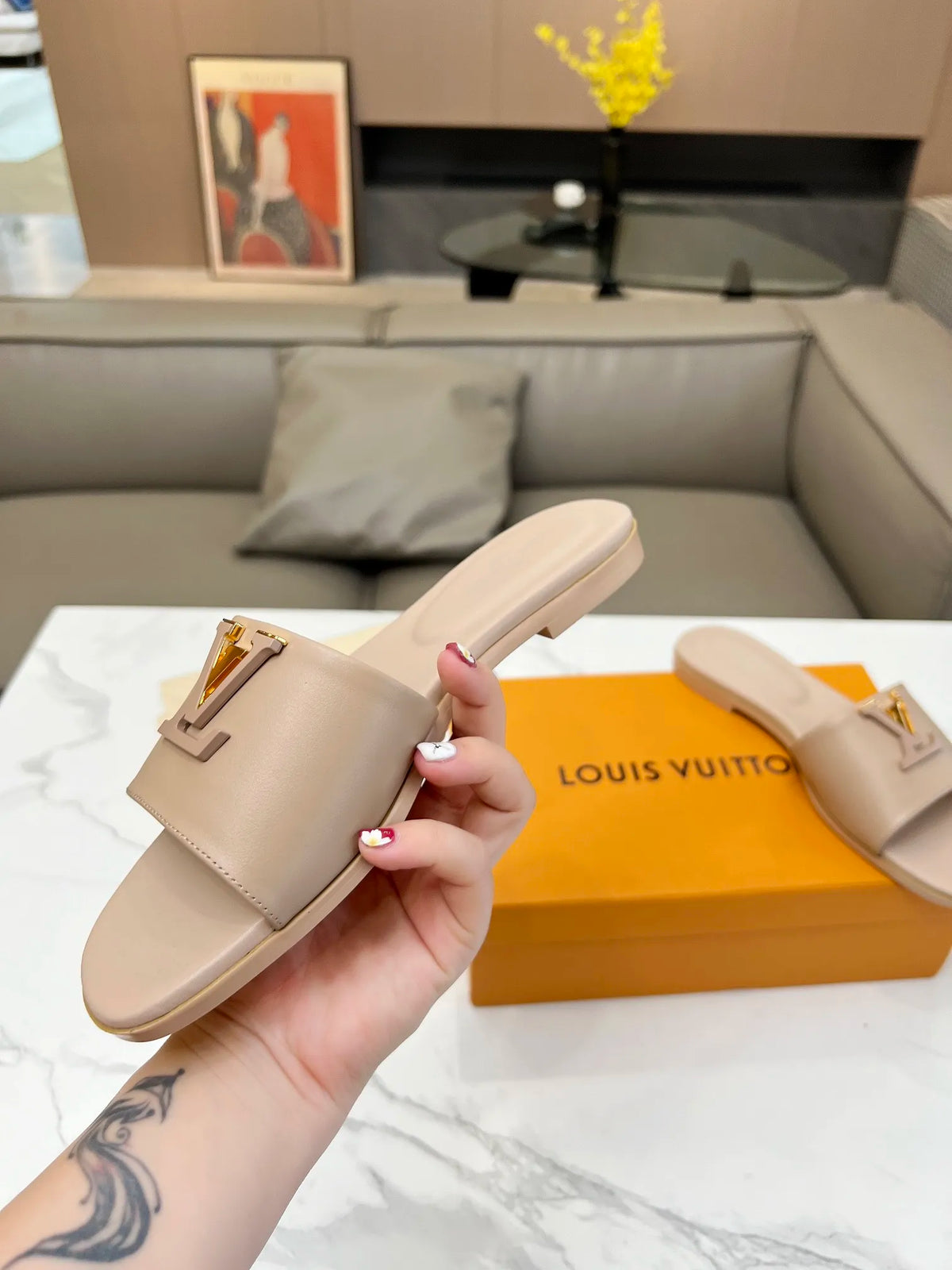 Women Slippers Heels 4.5cm N4657