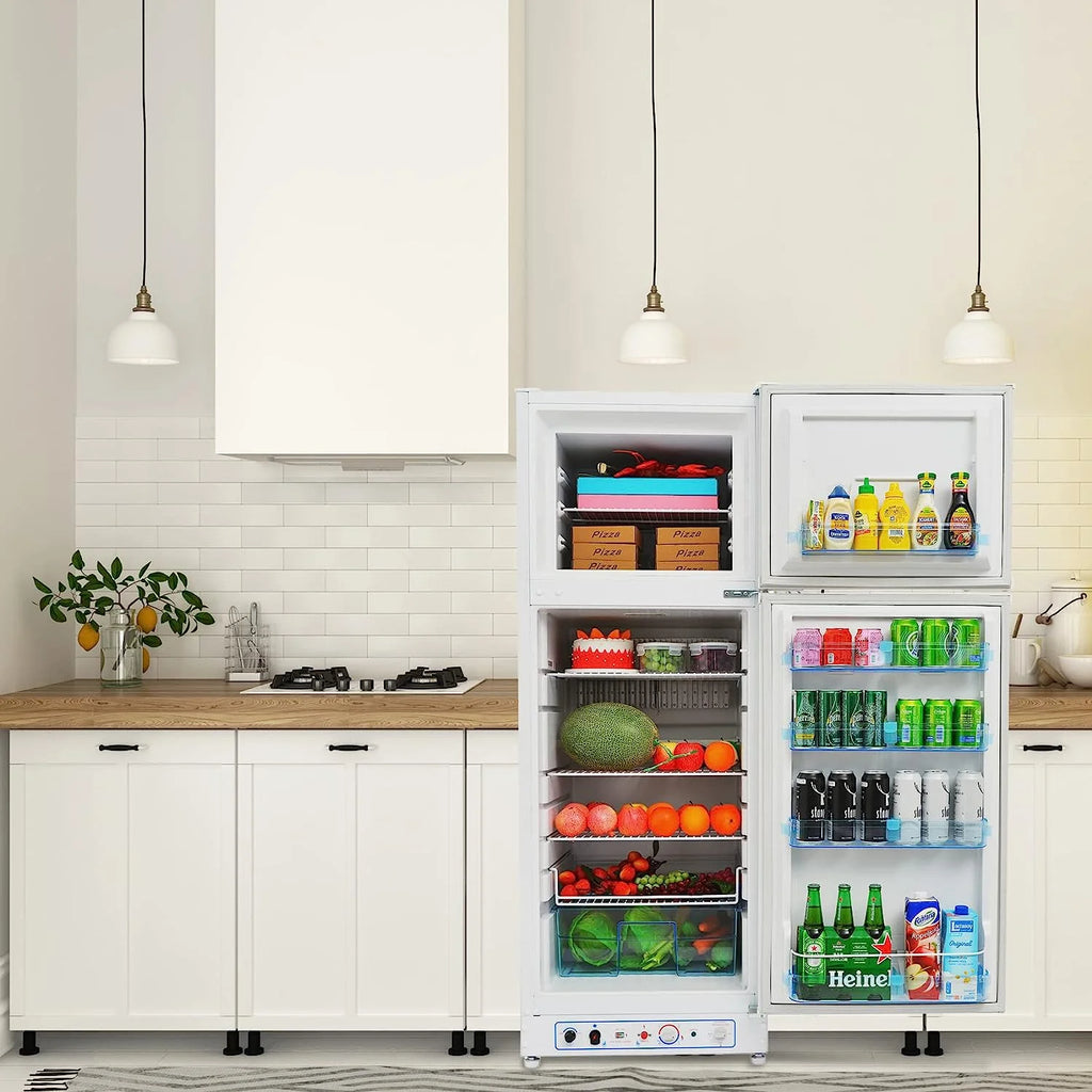 9.4 Cu ft Propane Refrigerator AC 110V O17341