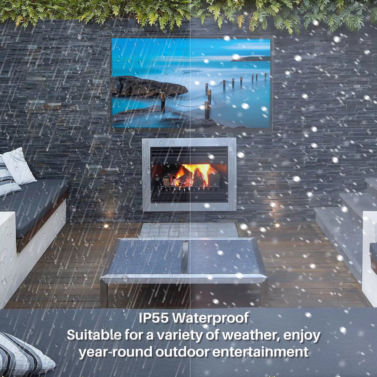 43 inch 4K LED Waterproof Outdoor TV E5071