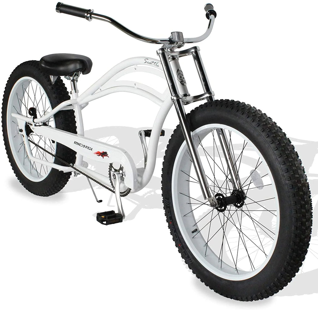 26 Single Speed Fat Tire Beach Cruiser Bike P7656