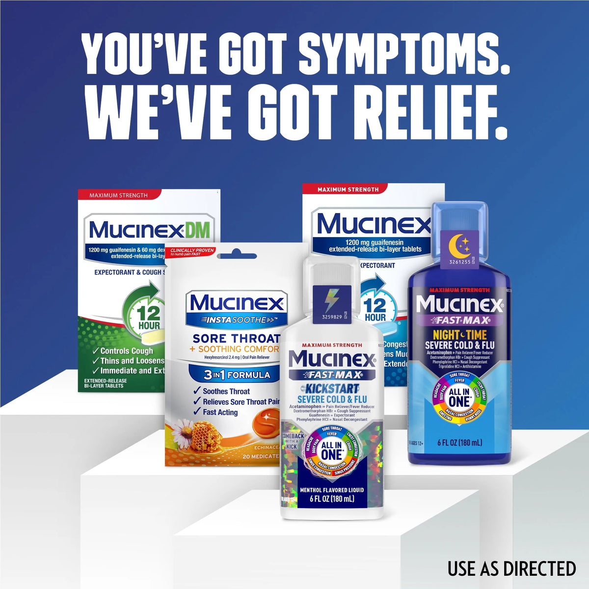 All in One Cold and Flu Medicine Menthol Flavor 6 fl oz R9219