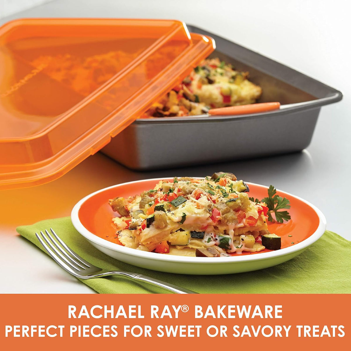 Nonstick Bakeware with Grips, 9 Inch x 13 Inch M685908