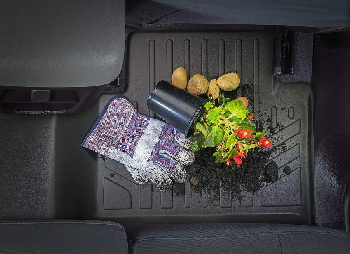 Black Cargo Liner Behind 2nd Row Floor Mats K5715