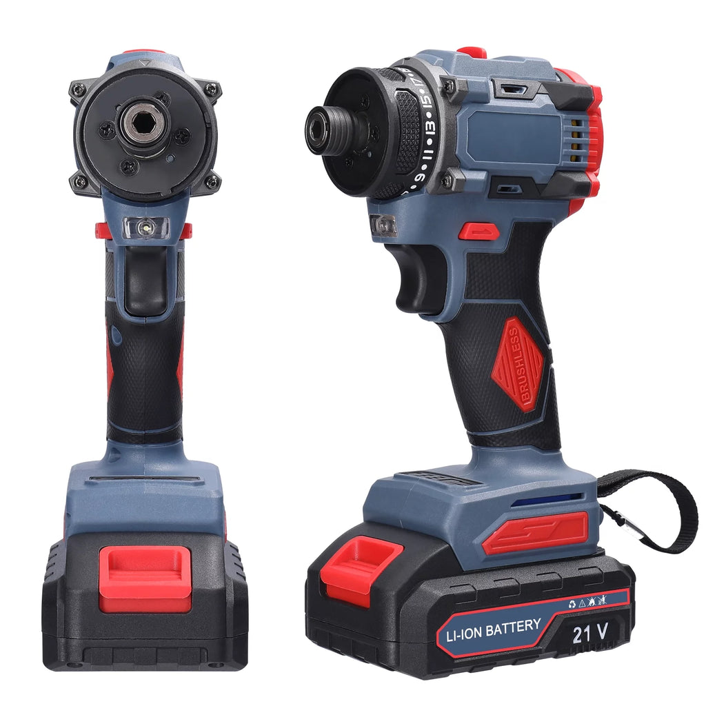 21V Brushless Motor Electric Screwdriver 55Nm Torque T163