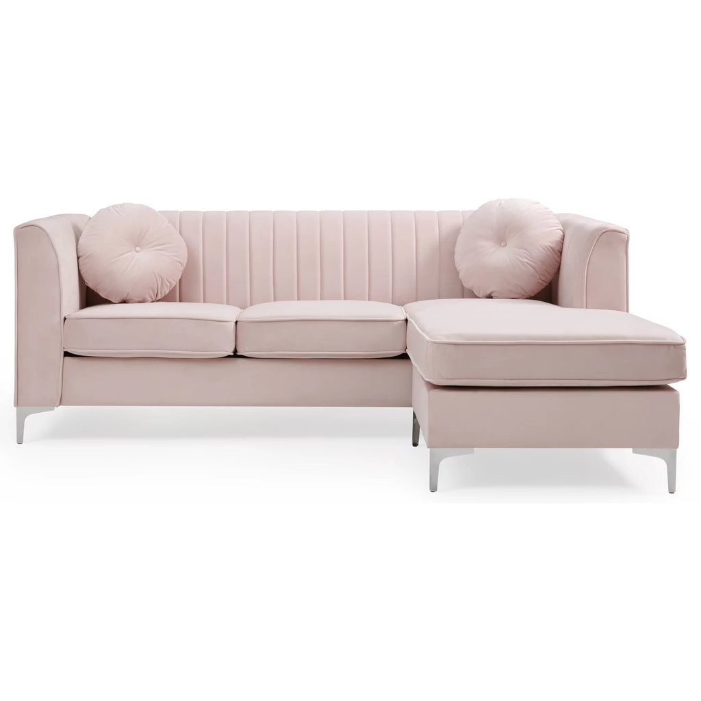 Pink Sofa Chaise I244