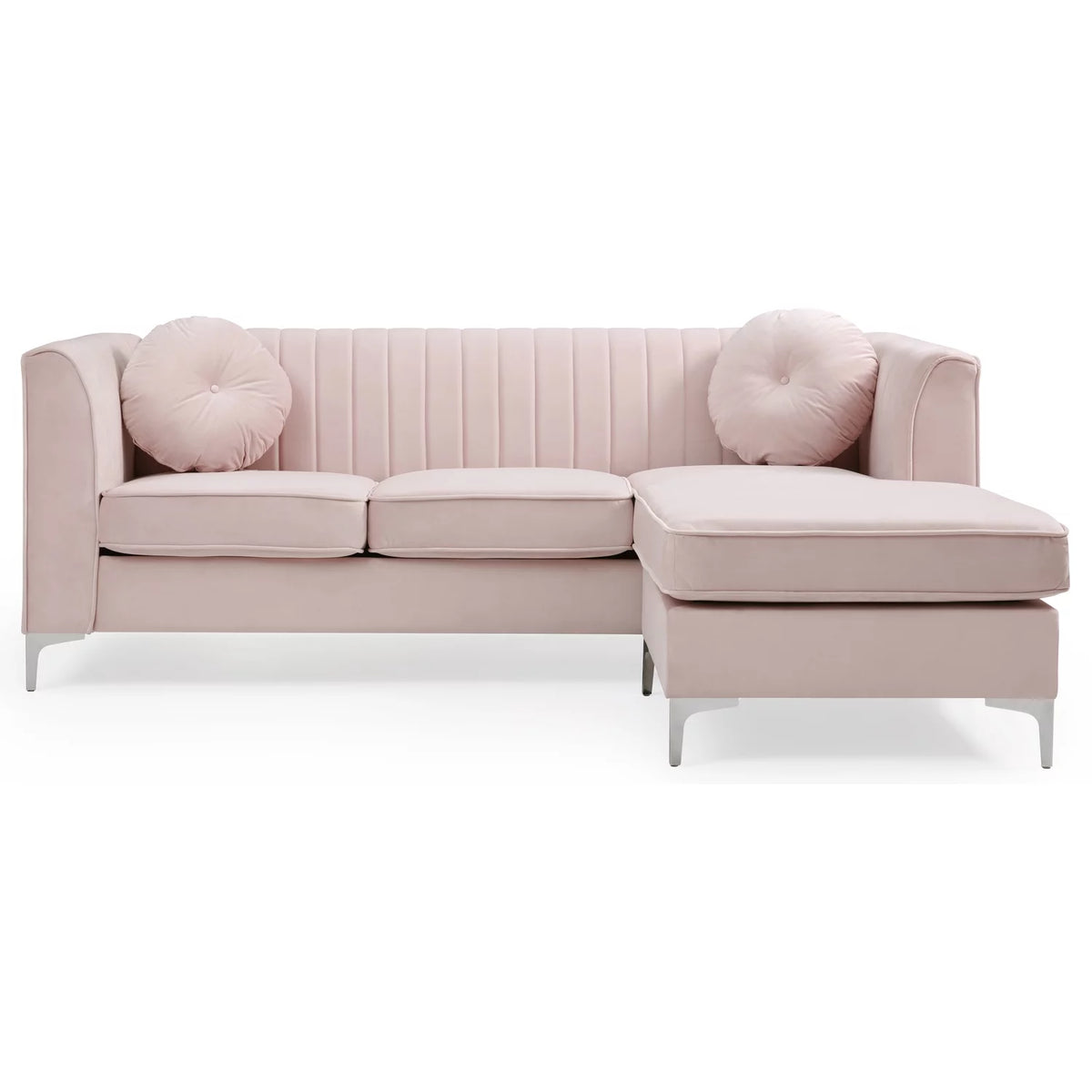 Pink Sofa Chaise I244