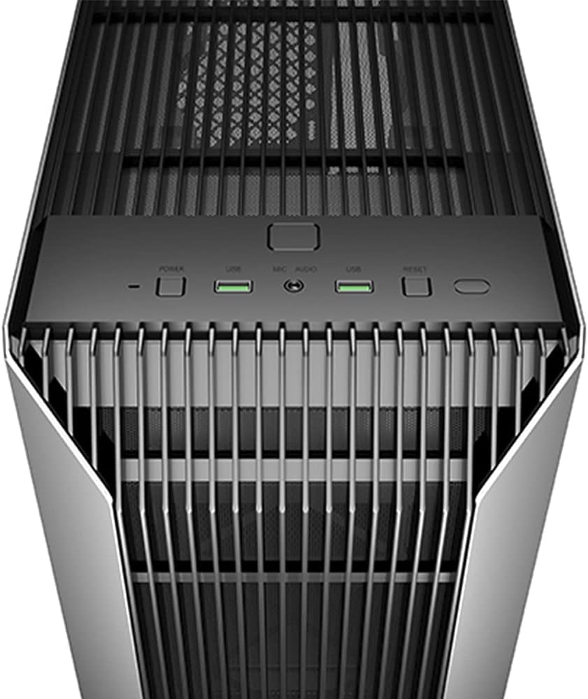 Mid-Tower ATX Case High Airflow Mesh with 4 A-RGB Fans D919
