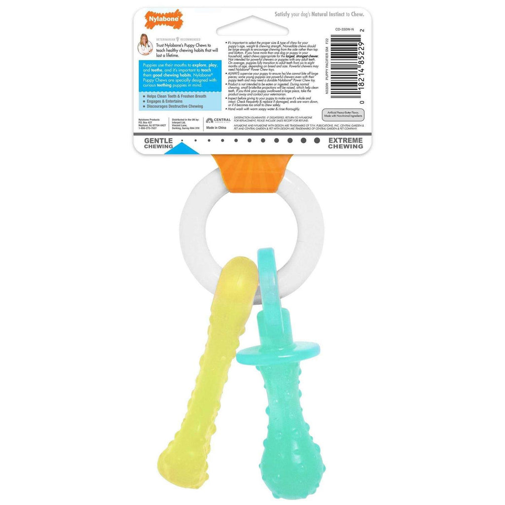 Puppy Chew Teething Pacifier Toy O963