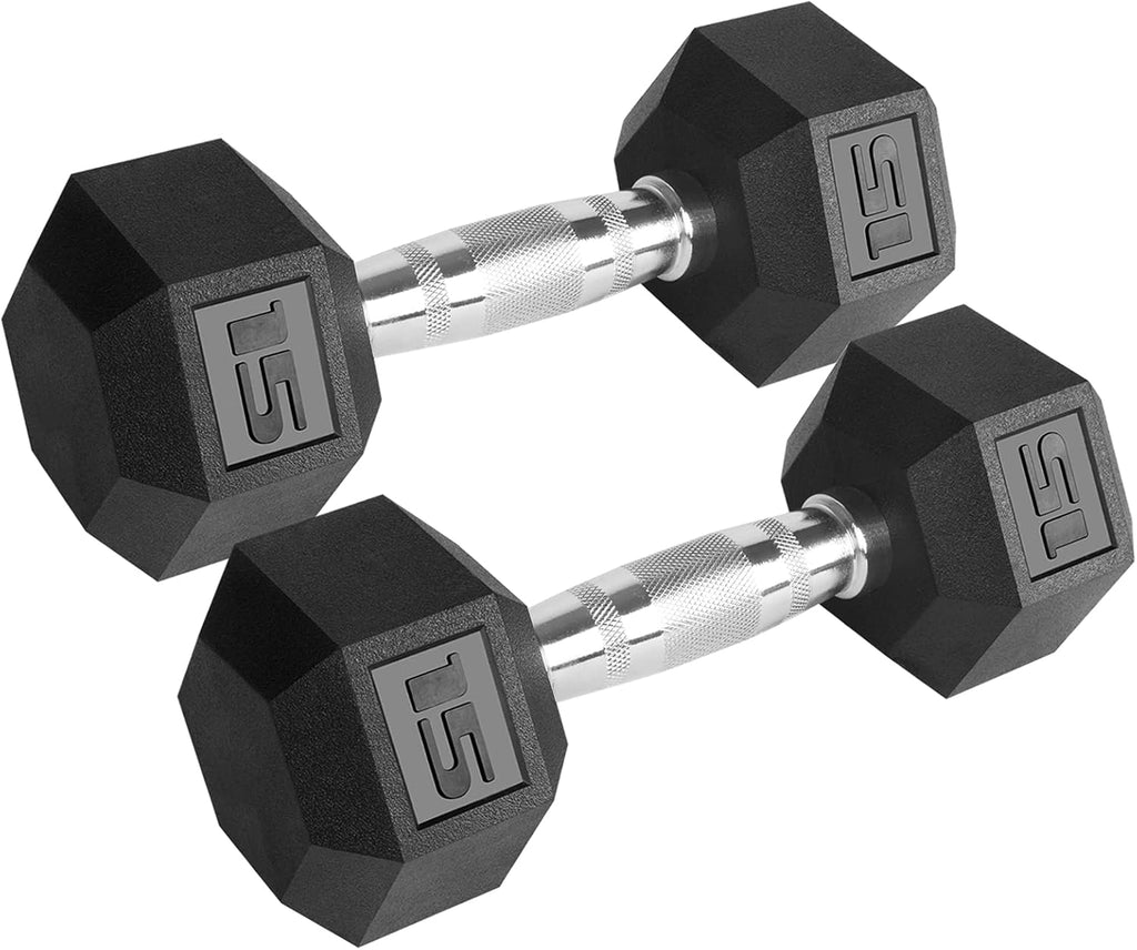 PVC Encased Hex Dumbbell Pack of 2 Q4353