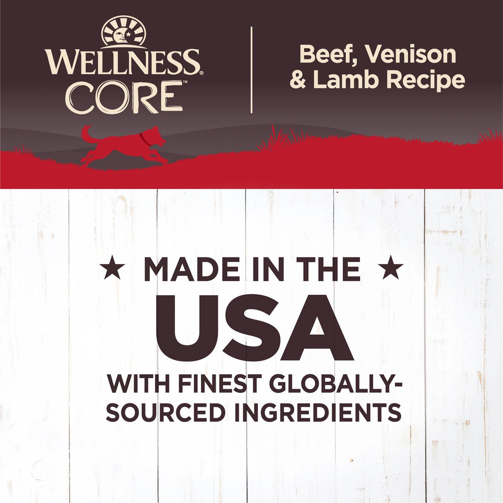 Grain Free Canned Dog Food, Beef, Venison & Lamb, 12.5-Ounce Can (Pack of 12) C1788