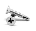 #10-16 x 2 Self Drilling Screw Phillips Flat Head Low Carbon Steel Zinc Plated K763073