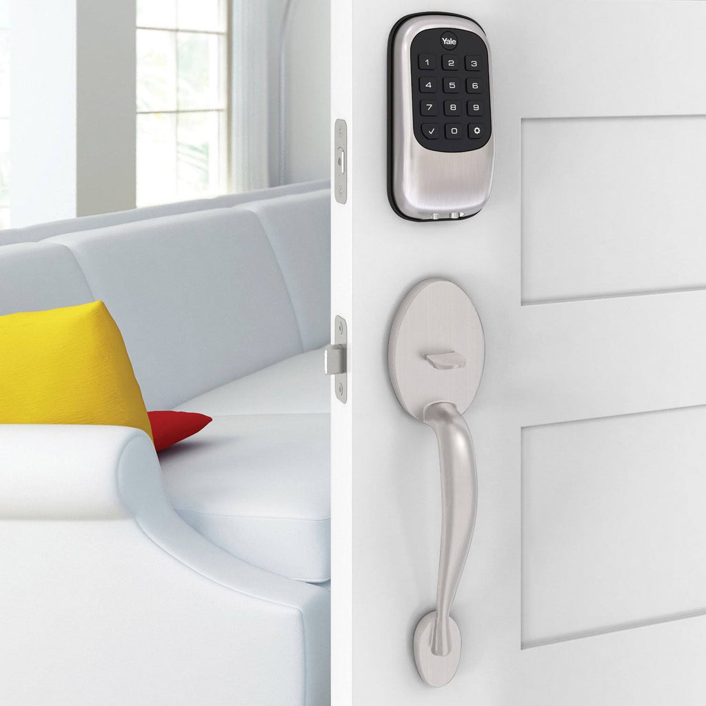 Push Button Deadbolt Polished Brass B851